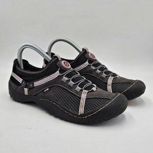 J-41 Black and Pink Women's Shoes
